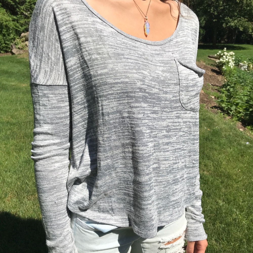 Cute and comfy grey sweater